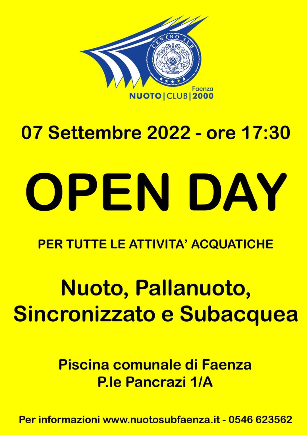 OPEN DAY NUOTO