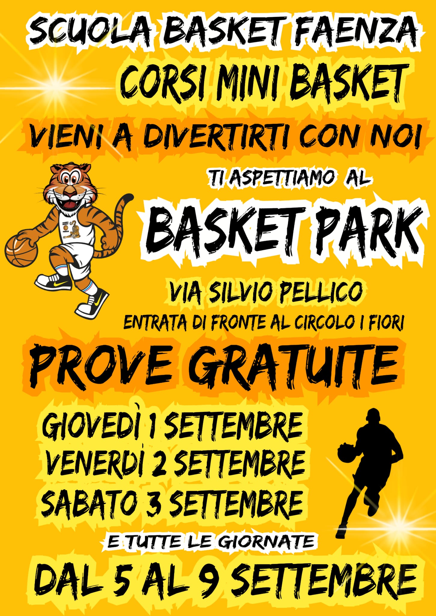 MINIBASKET INIZIO ATTIVITA'