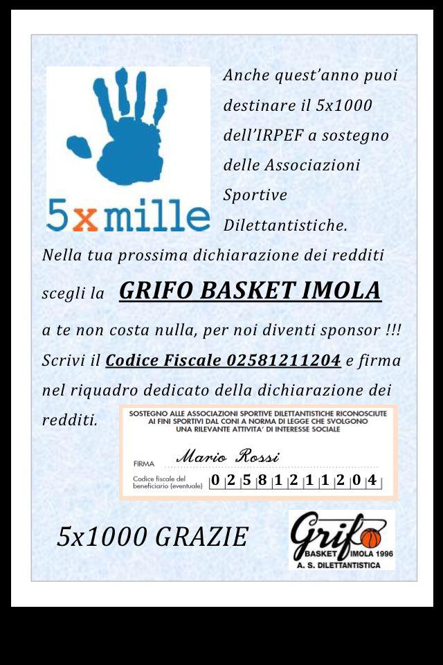 GRIFO BASKET - 5 X MILLE